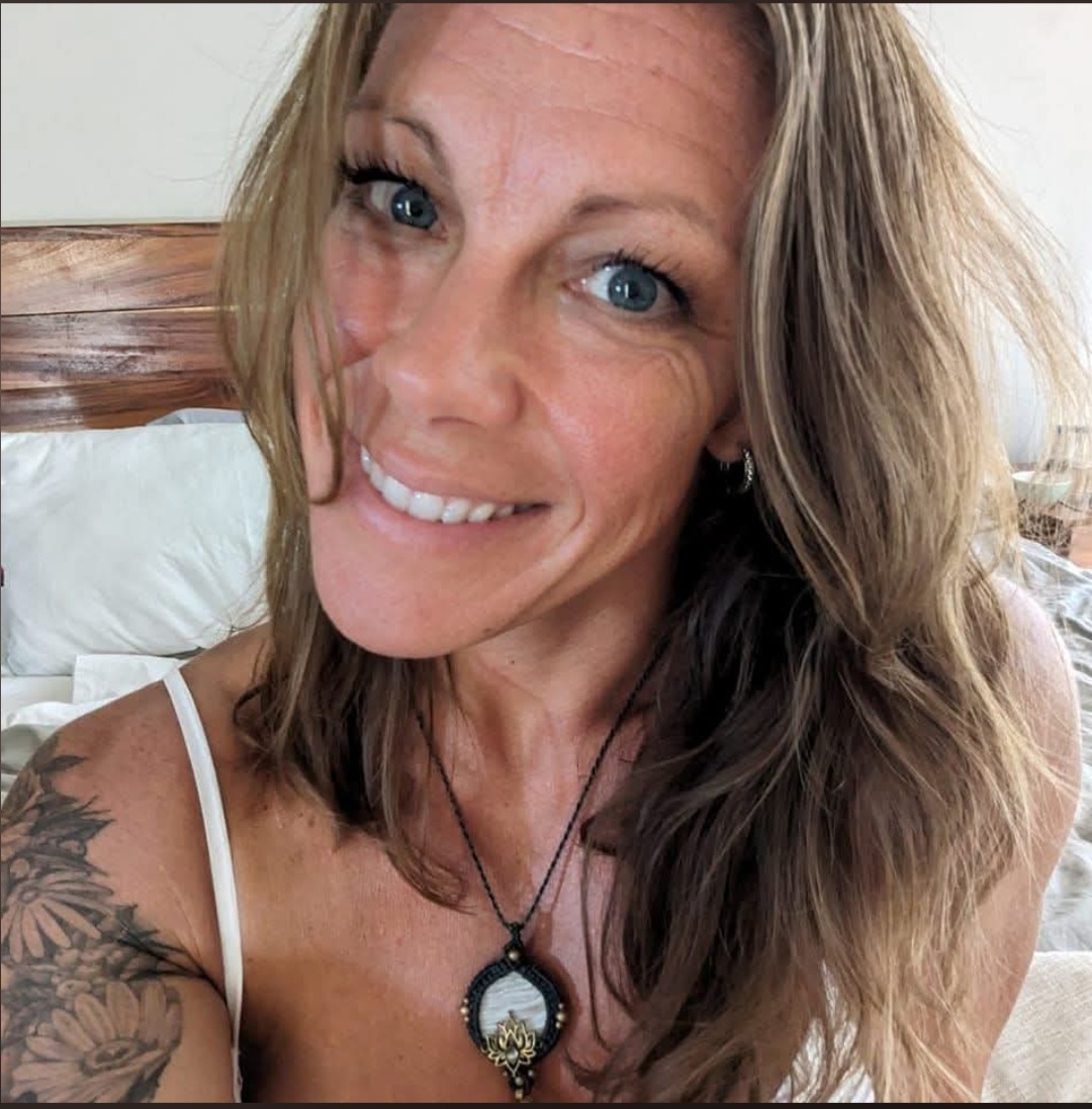 Melanie today — warm, rested and herself again
